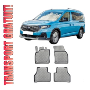 Set covorase FORD TOURNEO CONNECT III, din 05.2022 - Prezent, covorase tavita, caroserie VAN AL 3-LEA rand exclus, compatibile cu autoturismul FORD TOURNEO CONNECT III, ARISTAR