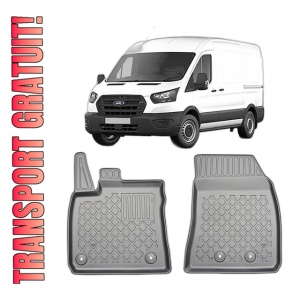 Set covorase FORD TRANsiT COURIER II, din 06.2014 - Prezent, covorase tavita, caroserie VAN 2 LOCURI, SET COMPLET FATA, compatibile cu autoturismul FORD TRANSIT COURIER II, ARISTAR