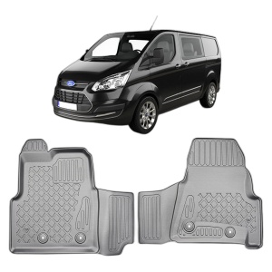Set covorase FORD TRANsiT CUSTOM, din 01.2013 - 06.2023, covorase tavita, caroserie VAN 2 LOCURI, cutie automata, compatibile cu autoturismul FORD TRANSIT CUSTOM, ARISTAR - Img 2