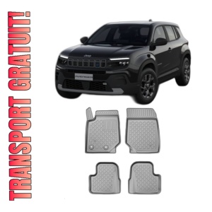 Set covorase JEEP AVENGER din 01.2023 - Prezent, covorase tavita, caroserie SUV, NU CORESPUNDE PENTRU ELECTRIC si MHEV, compatibile cu autoturismul JEEP AVENGER, ARISTAR