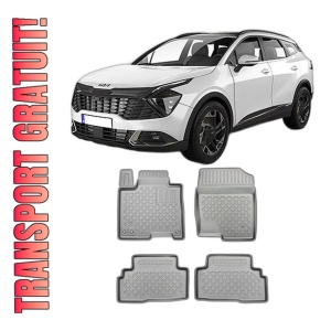 Set covorase KIA SPORTAGE V, din 2022 - Prezent, covorase tavita, caroserie SUV NU CORESPUNDE PENTRU 48-HYBRID, MILD HYBRID si PLUG-IN HYBRID, compatibile cu autoturismul KIA SPORTAGE V, ARISTAR