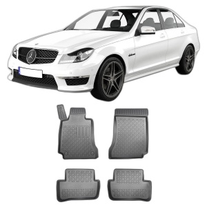 Set covorase MERCEDES C-CLASS W204, din 04.2007 - 02.2014, covorase tavita, caroserie SEDAN, compatibile cu autoturismul MERCEDES C-CLASS W204, ARISTAR - Img 2