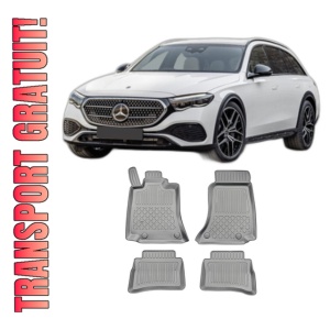 Set covorase MERCEDES E-CLASS W214 PHEV, din 05.2023 - Prezent, covorase tavita, caroserie COMBI, compatibile cu autoturismul MERCEDES E-CLASS W214 PHEV, ARISTAR