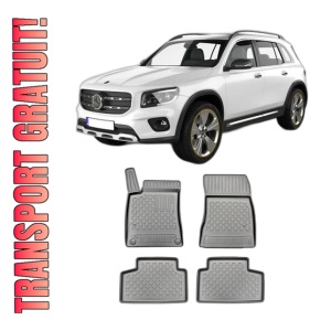 Set covorase MERCEDES GLB X247, din 11.2019 - Prezent, covorase tavita, caroserie SUV AL 3-LEA rand exclus, compatibile cu autoturismul MERCEDES GLB X247, ARISTAR