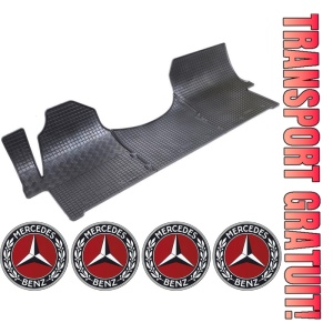 Set covorase Mercedes Sprinter II Van 2006 - 2018 si 4 stickere rotunde Mercedes
