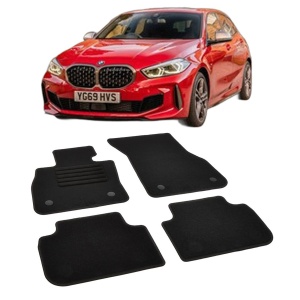 Set covorase mocheta BMW Seria 1 F40 2019-prezent, din mocheta, compatibile cu autoturismul BMW Seria 1 F40 - Img 2