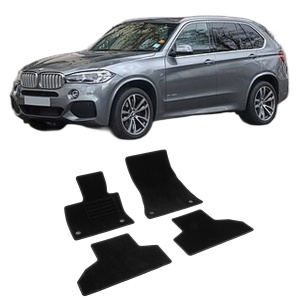Set covorase mocheta BMW X5 F15, 2013-2018, din mocheta, compatibile cu autoturismul BMW X5 F15 - Img 2
