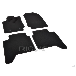Set covorase mocheta Ford Ranger, 2016-prezent, din mocheta, compatibile cu autoturismul Ford Ranger - Img 5