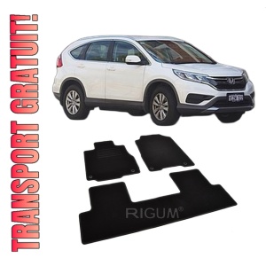 Set covorase mocheta Honda CR-V (4) 2012-2018, din mocheta, compatibile cu autoturismul Honda CRV (4)