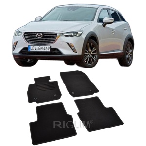Set covorase mocheta Mazda CX3, 2015-prezent, din mocheta, compatibile cu autoturismul Mazda CX3 - Img 2