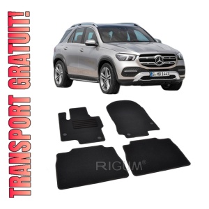Set covorase mocheta Mercedes GLE SUV (V167), 11.2018-prezent, din mocheta, compatibile cu autoturismul Mercedes GLE SUV (V167)