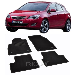 Set covorase mocheta Opel Astra J 2009-2015, din mocheta, compatibile cu autoturismul Opel Astra J - Img 2