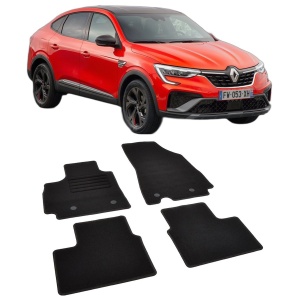 Set covorase mocheta Renault Arkana, 2021-prezent, din mocheta, compatibile cu autoturismul Renault Arkana - Img 2