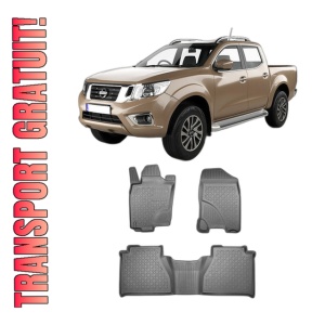 Set covorase NISSAN NAVARA, din 01.2016 - 2022, covorase tavita, caroserie PICK-UP CABINA DUBLA, compatibile cu autoturismul NISSAN NAVARA, ARISTAR