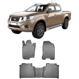 Set covorase NISSAN NAVARA, din 01.2016 - 2022, covorase tavita, caroserie PICK-UP CABINA DUBLA, compatibile cu autoturismul NISSAN NAVARA, ARISTAR - Img 2