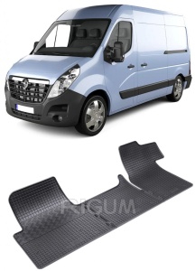 Set covorase Opel Movano B Van 2010 - prezent si 4 stickere rotunde Opel accesorii pentru autoturismul tau - masina v4550