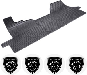 Set covorase Peugeot Boxer Van 2006 - prezent si 4 stickere rotunde Peugeot accesorii pentru autoturismul tau - masina v4508