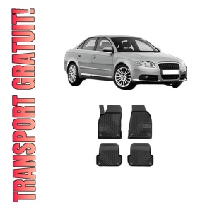 Set covorase presuri AUDI A4 B7 (8EC) din 2004-2008, auto, din cauciuc thermoplastic, AUDI