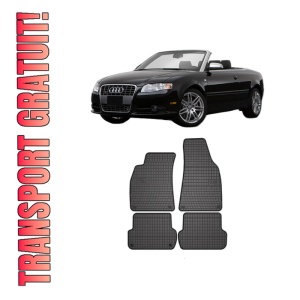 Set covorase presuri AUDI A4 B7 Convertible (8HE) din 2005-2009, auto, din cauciuc thermoplastic, AUDI