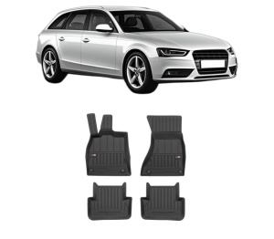Set covorase presuri AUDI A4 B8 Avant (8K5) din 2007-2015, auto, din cauciuc thermoplastic, AUDI - Img 2