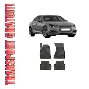 Set covorase presuri AUDI A4 | B9 din 2017-2021, auto, din cauciuc thermoplastic, AUDI