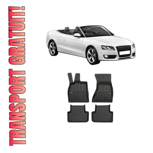 Set covorase presuri AUDI A5 Convertible (8F7) din 2009-2017, auto, din cauciuc thermoplastic, AUDI