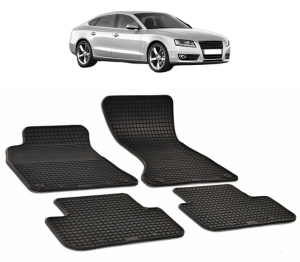 Set covorase presuri AUDI A5 Sportback din 2009-2016, auto, din cauciuc thermoplastic - Img 2