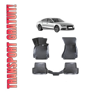 Set covorase presuri AUDI A7 4G8 din 2010-2017, auto, din cauciuc thermoplastic - Img 8