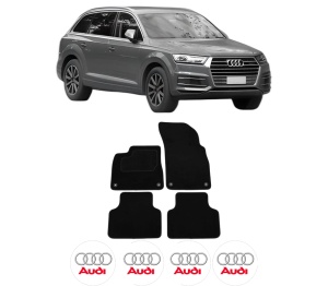 Set Covorase Presuri AUDI Q7 (4MB, 4MG, 4MQ) din 2015-2024, Auto, Material Textil Mocheta, AUDI - Img 2