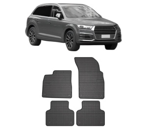Set covorase presuri AUDI Q7 Van (4MB, 4MG) din 2015-2019, auto, din cauciuc thermoplastic, AUDI - Img 2