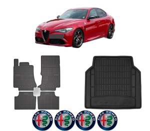 Set Covorase Presuri Auto Si Tavita Portbagaj ALFA ROMEO GIULIA (952_) din 2015-2022 ALFA ROMEO - Img 2