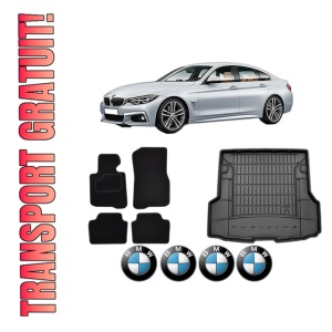 Set Covorase Presuri Auto Si Tavita Portbagaj BMW Seria 4 Gran Coupe (F36) din 2014-2021 BMW