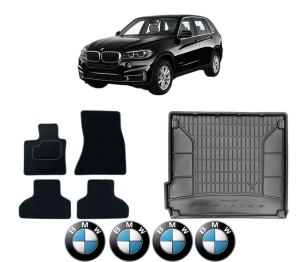 Set Covorase Presuri Auto Si Tavita Portbagaj BMW Seria X5 (F15, F85) din 2013-2018 BMW - Img 2