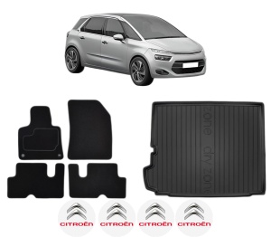 Set Covorase Presuri Auto Si Tavita Portbagaj CITROEN C4 GRAND PICASSO II (DA_, DE_) din 2013-2018 CITROEN - Img 2