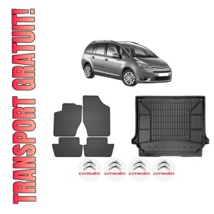 Set Covorase Presuri Auto Si Tavita Portbagaj CITROEN C4 GRAND PICASSO I (UA_) din 2006-2013 CITROEN