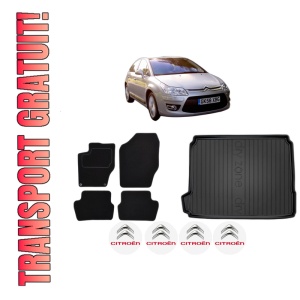 Set Covorase Presuri Auto Si Tavita Portbagaj CITROEN C4 II (NC_) din 2009-2018 CITROEN