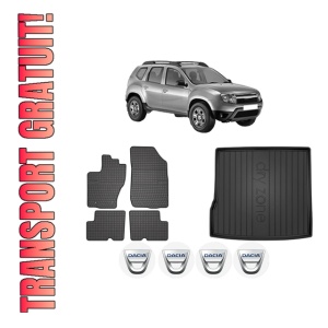 Set Covorase Presuri Auto Si Tavita Portbagaj DACIA DUSTER (HS_) din 2010-2018 DACIA