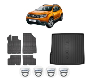 Set Covorase Presuri Auto Si Tavita Portbagaj DACIA DUSTER SUV Van din 2011-2018 DACIA - Img 2