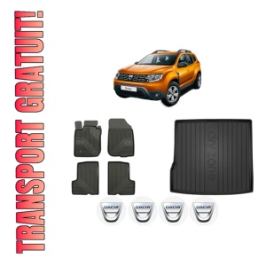 Set Covorase Presuri Auto Si Tavita Portbagaj DACIA DUSTER SUV Van din 2011-2018 DACIA