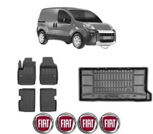 Set Covorase Presuri Auto Si Tavita Portbagaj FIAT 500 (312_) din 2007-2021 FIAT - Img 2