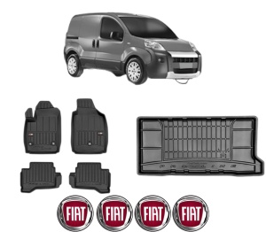 Set Covorase Presuri Auto Si Tavita Portbagaj FIAT 500 (312_) din 2007-2021 FIAT - Img 2