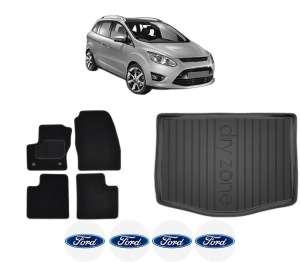 Set Covorase Presuri Auto Si Tavita Portbagaj FORD C-MAX II (DXA/CB7, DXA/CEU) din 2010-2019 FORD - Img 2