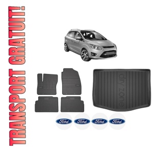 Set Covorase Presuri Auto Si Tavita Portbagaj FORD C-MAX II (DXA/CB7, DXA/CEU) din 2010-2019 FORD