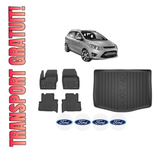 Set Covorase Presuri Auto Si Tavita Portbagaj FORD C-MAX II (DXA/CB7, DXA/CEU) din 2010-2019 FORD