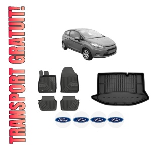 Set Covorase Presuri Auto Si Tavita Portbagaj FORD FIESTA VI (CB1, CCN) din 2008-2018 FORD