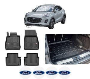 Set Covorase Presuri Auto Si Tavita Portbagaj FORD PUMA (J2K, CF7) din 2019-2021 FORD - Img 2