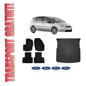 Set Covorase Presuri Auto Si Tavita Portbagaj FORD S-MAX (WA6) din 2006-2014 FORD