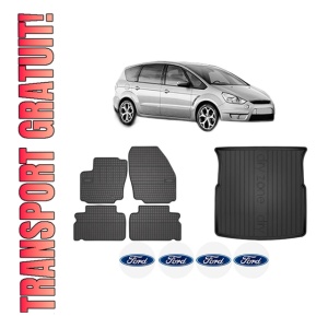 Set Covorase Presuri Auto Si Tavita Portbagaj FORD S-MAX (WA6) din 2006-2014 FORD
