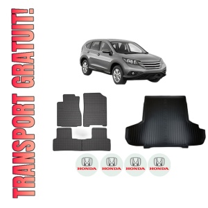 Set Covorase Presuri Auto Si Tavita Portbagaj HONDA CR-V IV (RM_) din 2012-2015 HONDA