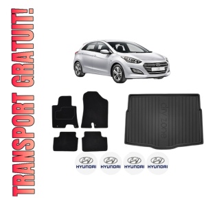 Set Covorase Presuri Auto Si Tavita Portbagaj HYUNDAI i30 (GD) din 2011-2016 HYUNDAI